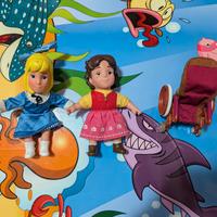 Gioco Heidi e Clara con carrozzina