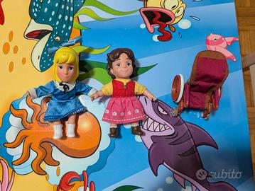 Gioco Heidi e Clara con carrozzina