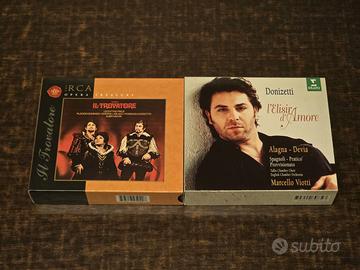 Set 2 Cofanetti CD Opera Lirica Verdi Donizetti