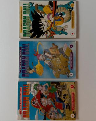 Manga Dragon Ball 1a edizione 1995 ita vol 3-4-5