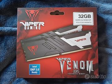 Patriot Viper Venom DDR5 32GB (2 x 16GB) 6400MT/s