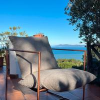 Poltrona artigianale in ferro