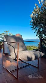 Poltrona artigianale in ferro