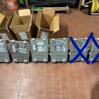 4 Proiettori Tec Mar Ioduri Metallici 150W