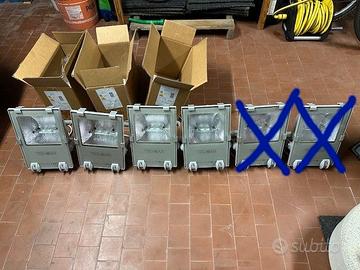 4 Proiettori Tec Mar Ioduri Metallici 150W