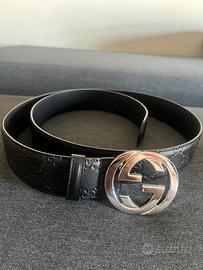 Cintura con Fibbia incrocio GG