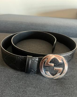 Cintura con Fibbia incrocio GG