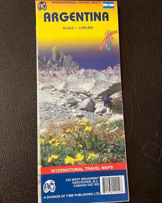 Mappa cartina geografica Argentina