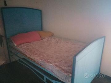 letto in metallo antico una piazza e mezza