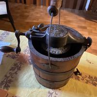 Gelatiera antica manuale fine 800