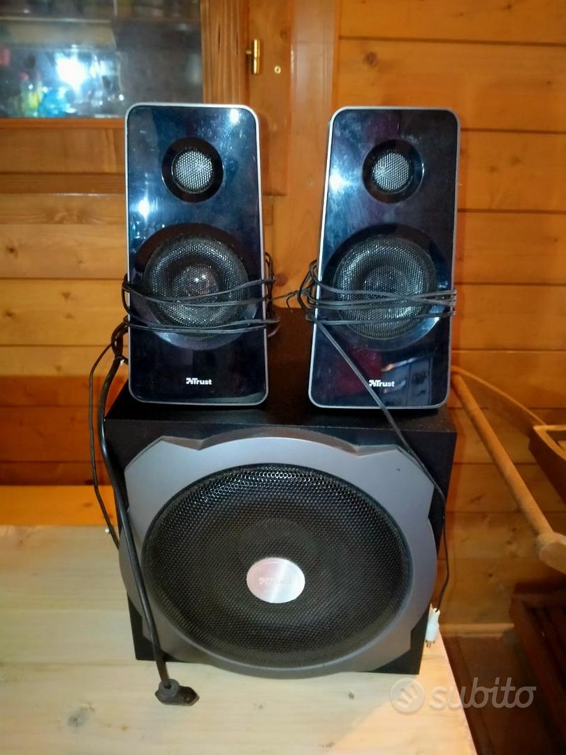 Impianto audio trust con subwoofer Audio/Video In vendita a Firenze