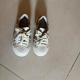 Scarpe n.25 Nero Giardini junior beige e panna