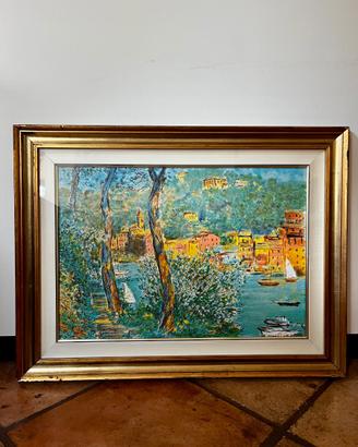 Quadro Michele Cascella – Risveglio a Portofino