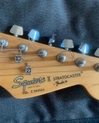 Squier II stratocaster