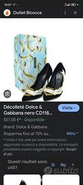 Décolleté DolceGabbana nere