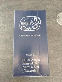 Calici ds acqua Cristallo di Boemia