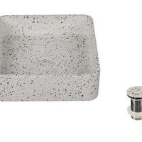 Lavabo da appoggio Stracciatella Ira Art.CS-0009-E