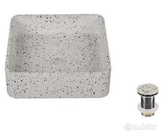 Lavabo da appoggio Stracciatella Ira Art.CS-0009-E