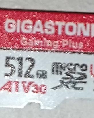 Scheda MicroSD 512GB Gigastone x Switch/steam Deck