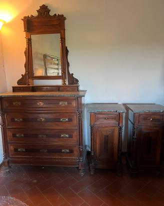 Cassettone e comodini