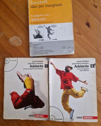 Set de 2 libri "Adelante 1+2"