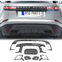 DIFFUSORE RANGE ROVER VELAR 17- LOOK R DYNAMIC NER