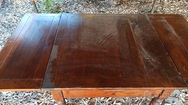 Tavolo legno arte povera toscana