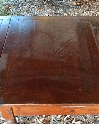Tavolo legno arte povera toscana