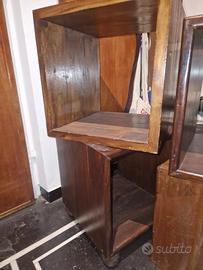 Cubi in legno massello vintage