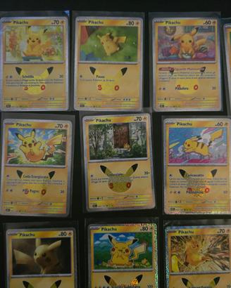 Lotto 41 Pikachu 30th Anniversario ITA miste
