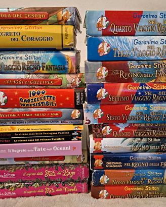 Libri ragazzi Geronimo Stilton e Sea Stilton
