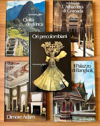 5 libri Documenti d’Arte