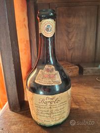 bottiglia di BAROLO anno 1973 cantina BERSANO