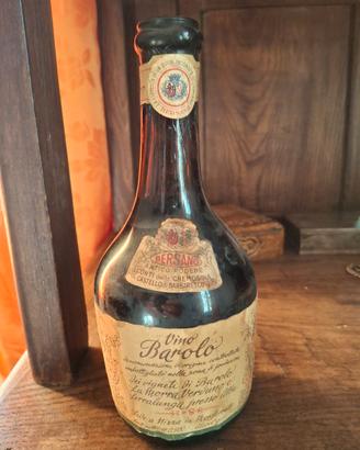 bottiglia di BAROLO anno 1973 cantina BERSANO