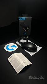 Mouse da Gaming Logitech G203