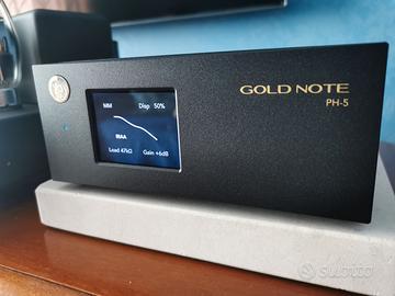 PREAMPLIFICATORE PHONO GOLD NOTE PH 5 .-