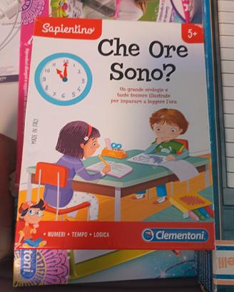 gioco sapientino Che ore sono