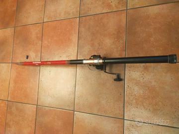 canna da pesca con mulinello