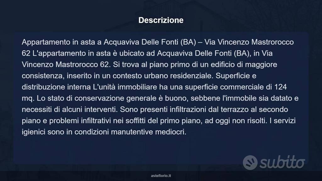 Appartamento – Acquaviva delle Fonti, Bari - Vista 3