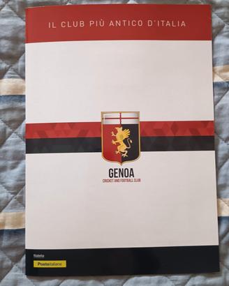 GENOA CFC  1893 FOLDER 125 ANNIVERSARIO  NUOVO 
