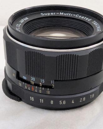 Obiettivo Asahi Pentax Super Takumar 55mm  f 1.8