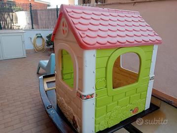 casetta plastica bambini
