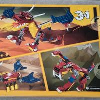 lego 3 in 1 DRAGO DI FUOCO