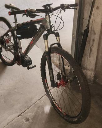 Bicicletta bafang e-bike MTB Front 