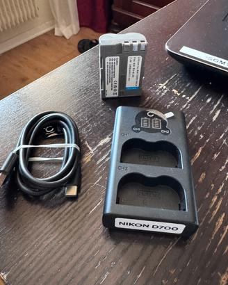 NIKON D300-D700 CARICA BATTERIA EN-EL3E