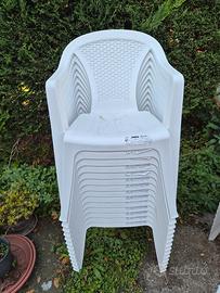 sedie plastica