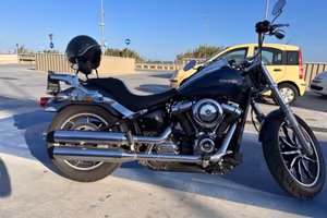 MOTO HARLEY FXLR LOW RIDER BILLIARD BLUE