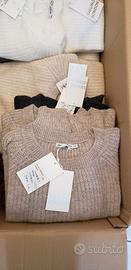 Stock 32 maglioni lana London Smiling