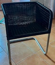 Set 6 sedie Cantilever Bauhaus Tecta anni '70