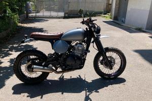 moto Honda Scrambler 650. Certificato d'epoca